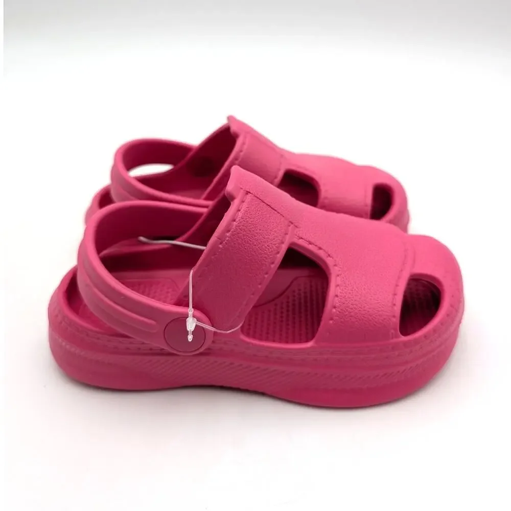 Harper Canyon Kai EVA Clogs Sandals Lightweight Toddler Girls Pink Sz US9M